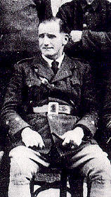 Captain Sean Cunningham of Belfast, leader of the machine gun unit