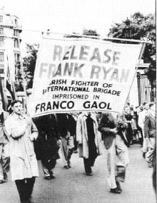 A 1940s demonstration in London for his release.
